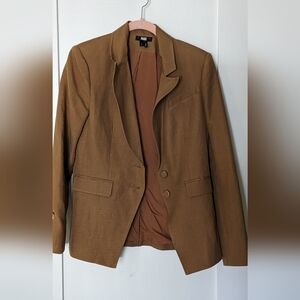 PAIGE, Brown Blazer/ Suit Jacket (size 2)